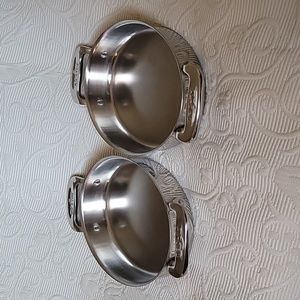 2 Piece Stainless Steel Bakers Set.